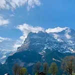 Eiger, Jungfrau, luxury garden apartment